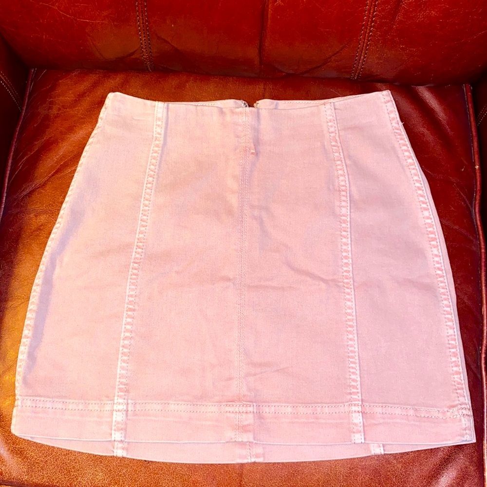 Dusty Pink Mini Skirt- Size 0